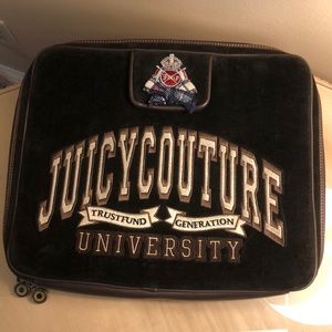 Juicy Couture Velvet Laptop Case